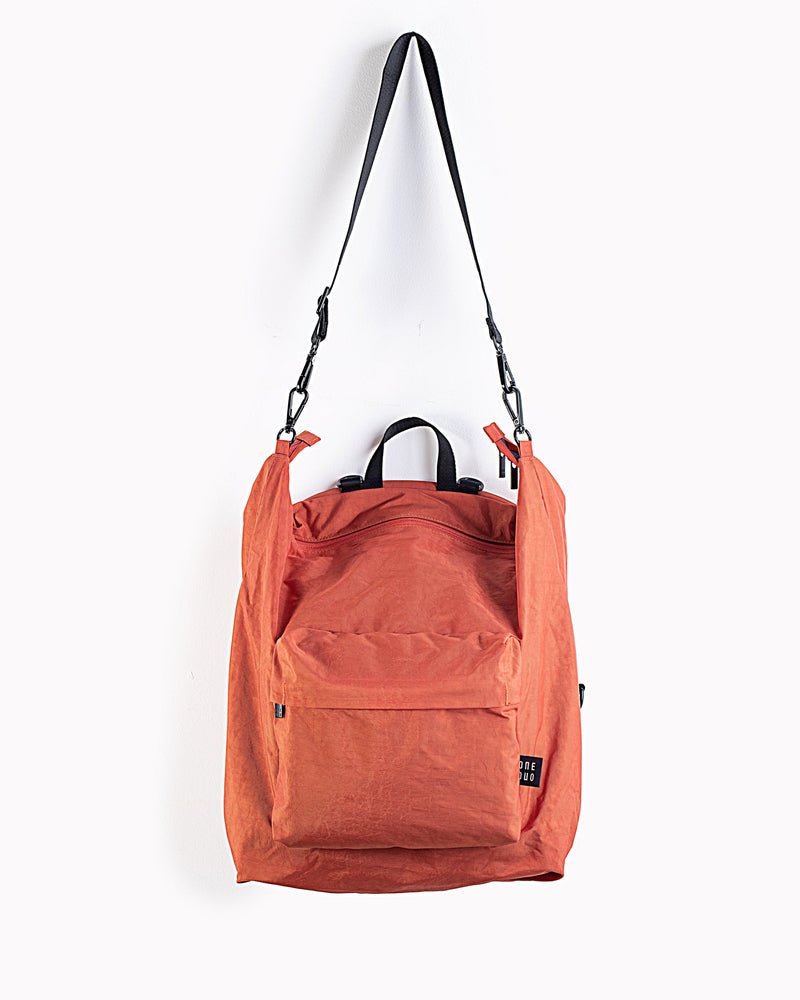 Classic Diaper Bag | Red Loam Nylon