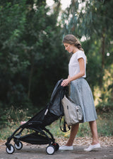 Classic Diaper Bag | Warm Silver Canvas