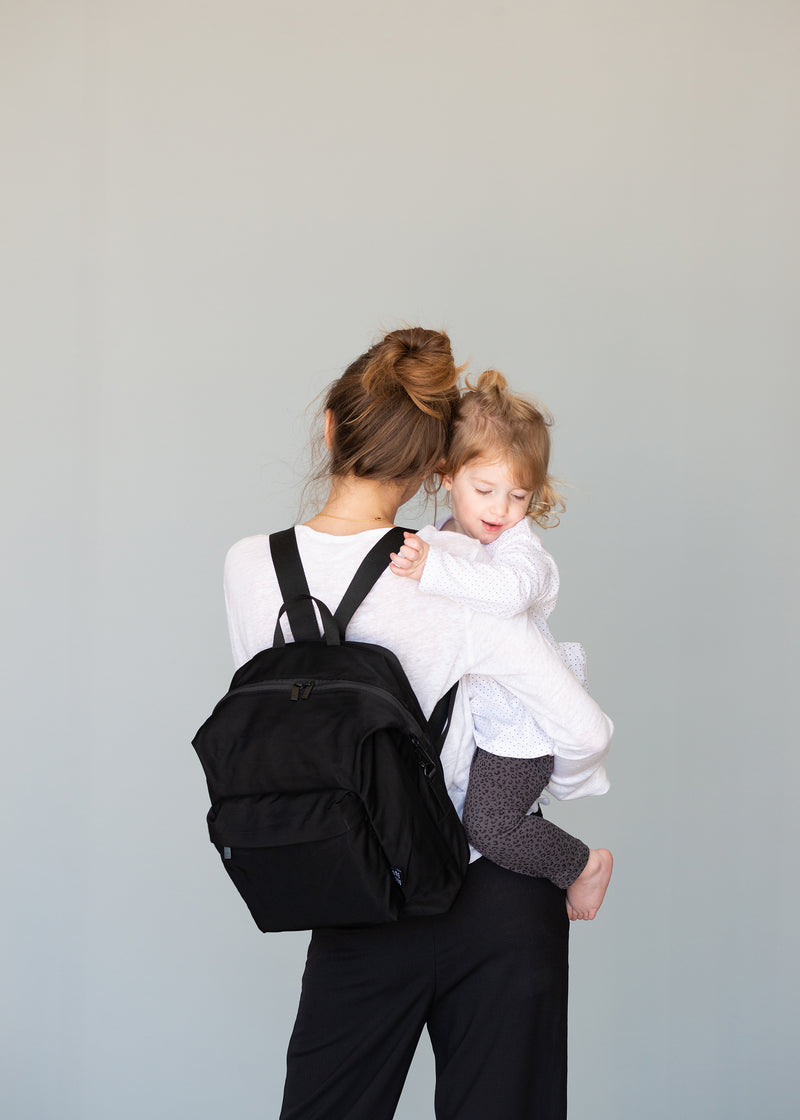 Small Diaper Backpack | Black