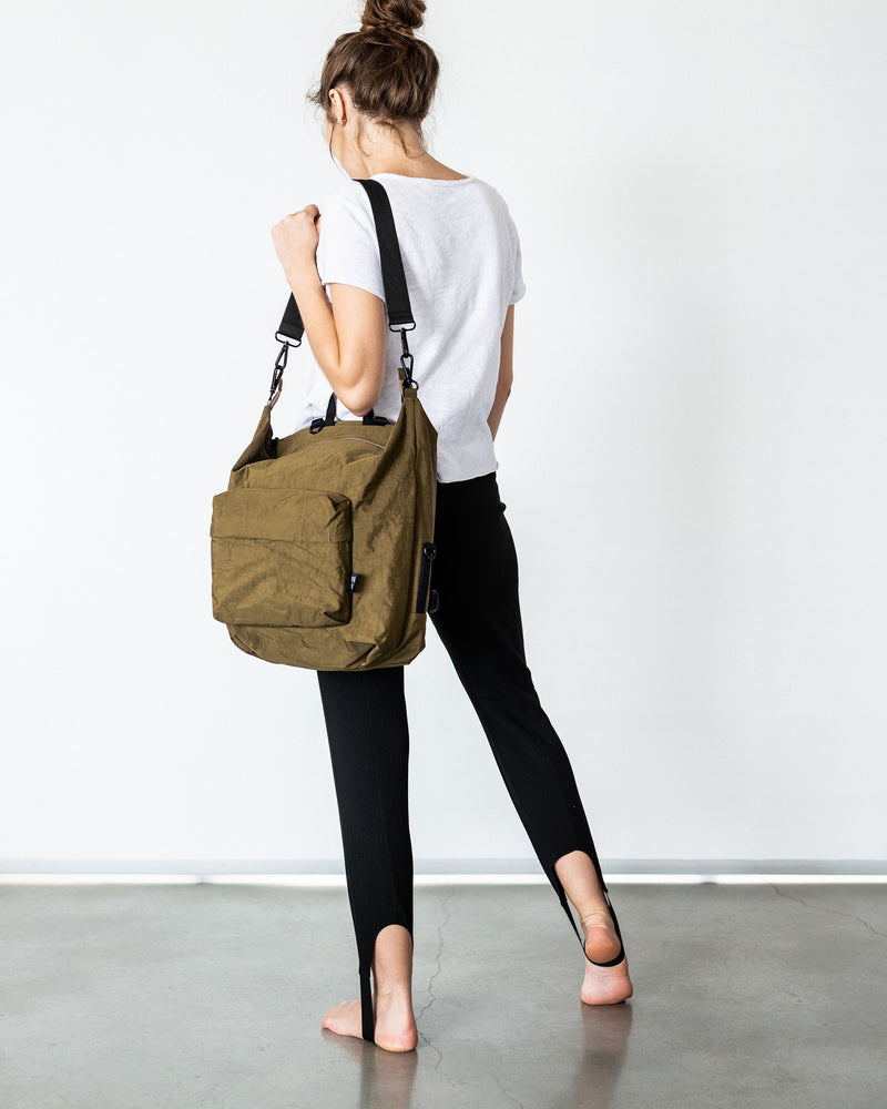 Classic Diaper Bag | Khaki Green Nylon