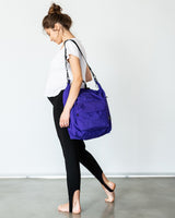 Classic Diaper Bag | Cobalt Purple Nylon