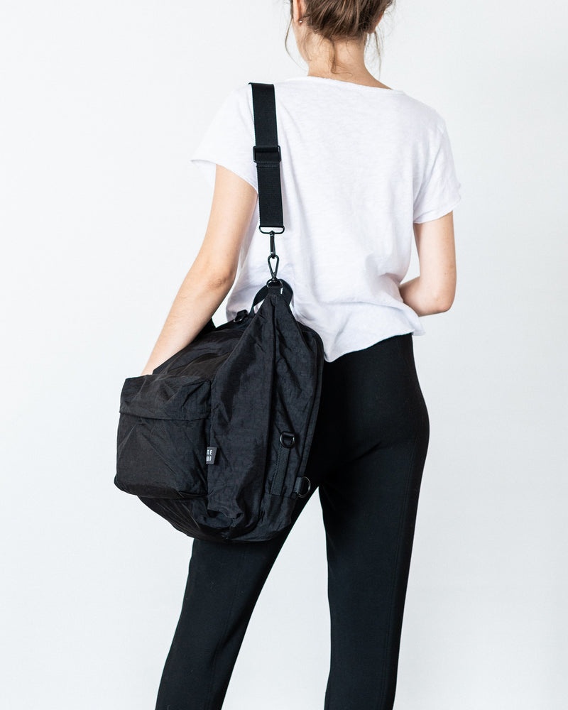 Classic Diaper Bag | Black Nylon