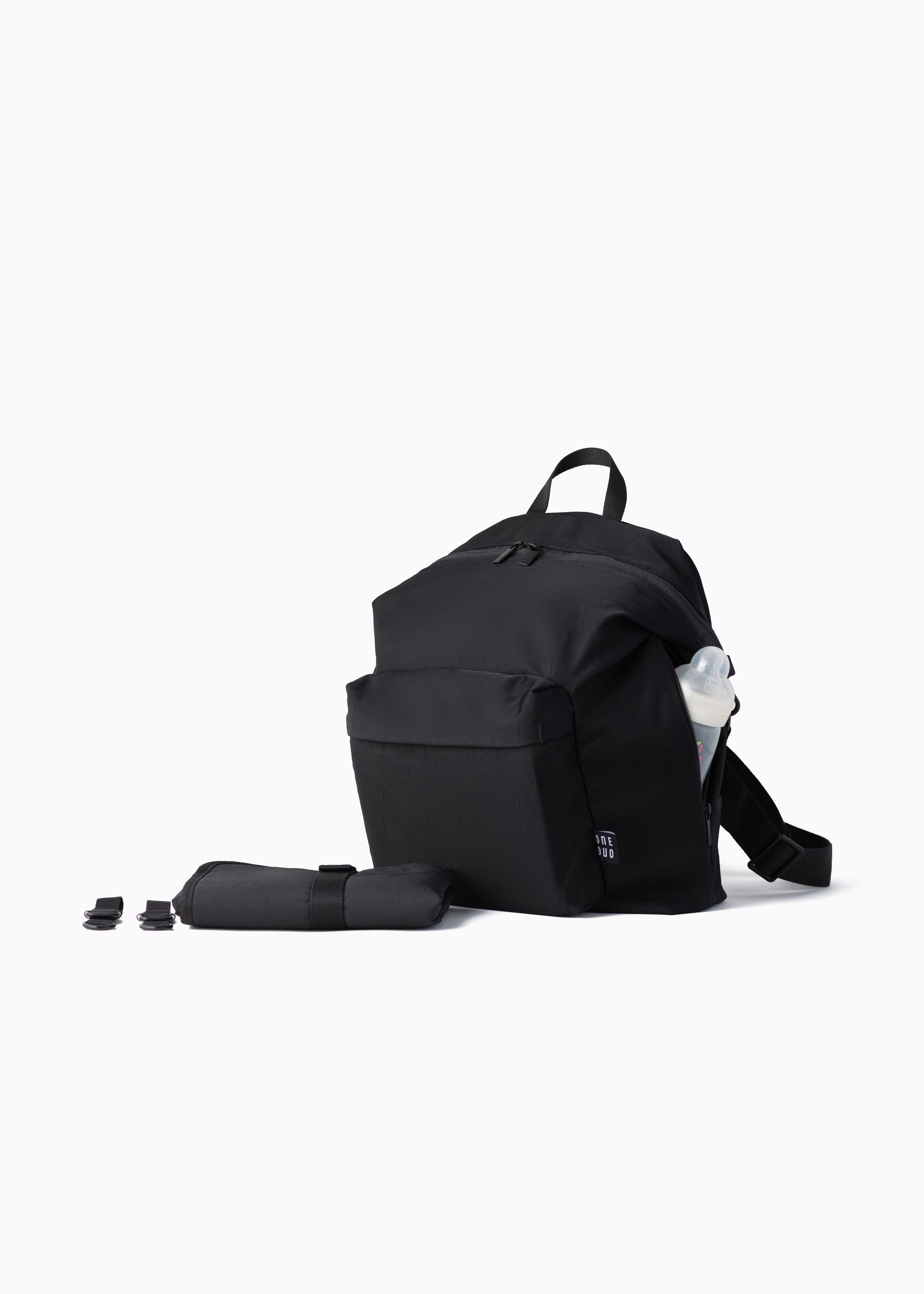 Small Diaper Backpack Black One Duo