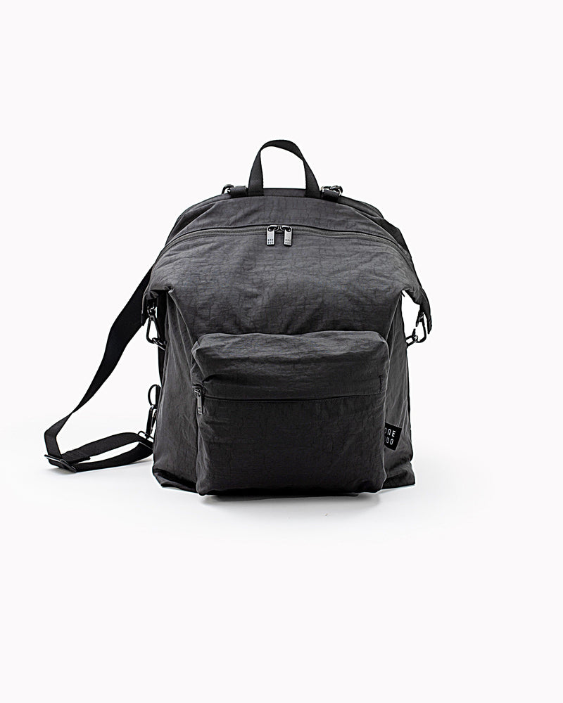 Classic Diaper Bag | Black Nylon