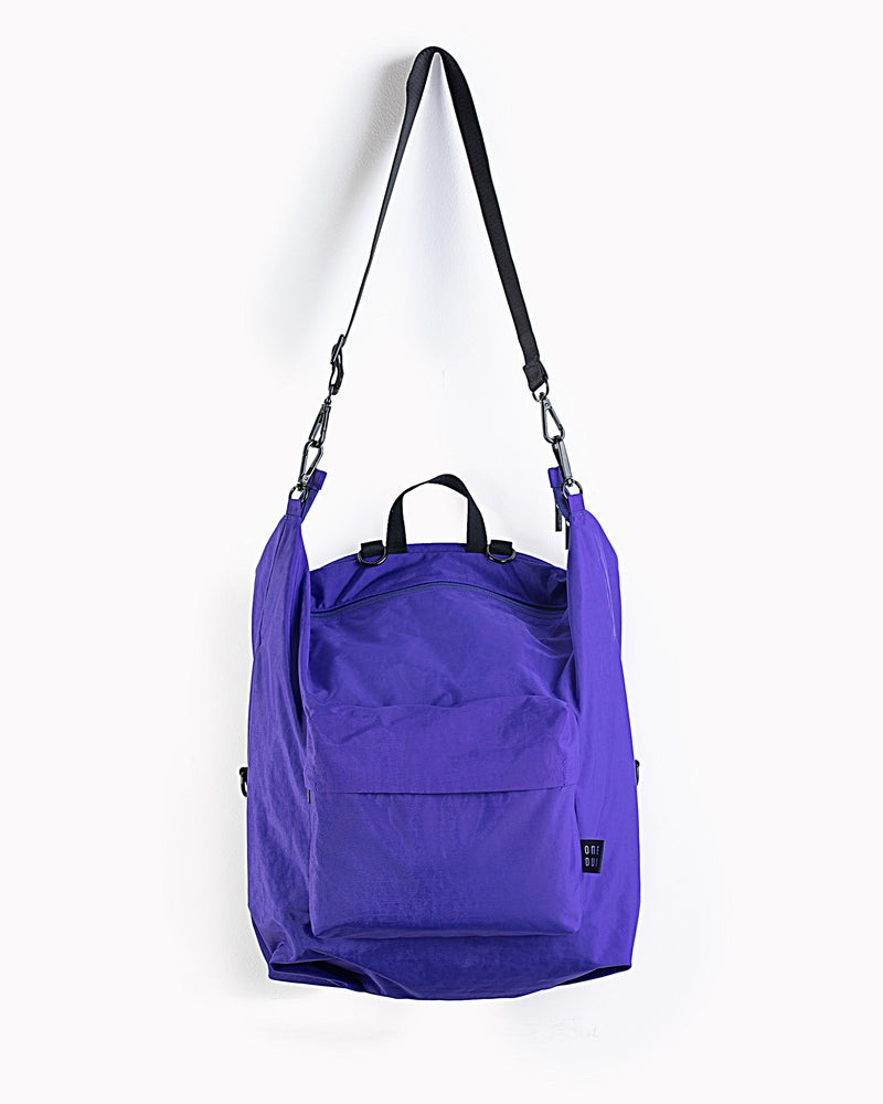 Classic Diaper Bag | Cobalt Purple Nylon